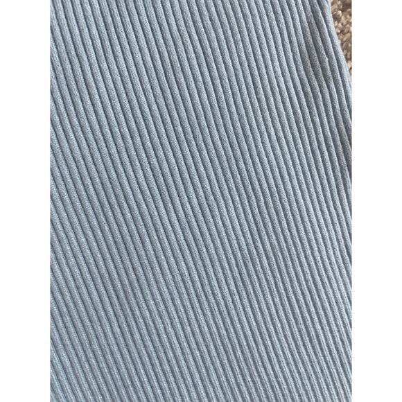 Princess Polly mini Dress Ribbed knitted Sz XS/S Baby blue Long sleeve Aesthetic - Picture 11 of 14